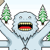 SNOW MAN icon/pixelart