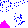 check out this impossible pencil drawing (ZX) icon/pixelart