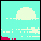 sunset icon/pixelart