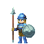 Solider chibi icon/pixelart