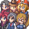 Disgaea styled characters icon/pixelart