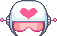 Cosmic Valentine Girl icon/pixelart