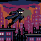 Spider Noir icon/pixelart