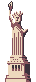 Sweet Lady Liberty icon/pixelart