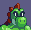 Swole yoshi icon/pixelart
