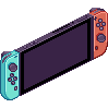 Nintendo Switch Joycons Animated Loop icon/pixelart