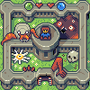 The monsters castle icon/pixelart