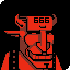 The attack of the beast(Fad master D) icon/pixelart