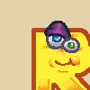 some guy cheering you up  icon/pixelart