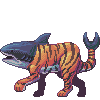 Tiger Shark icon/pixelart