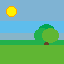 Wplace 63  Grass Tile 6464  icon/pixelart