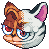 Kami and Nyla Smirking Balls icon/pixelart