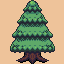 A Simple Tree icon/pixelart