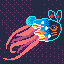 Rabbit Jellyfairy icon/pixelart