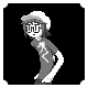 White Hat icon/pixelart