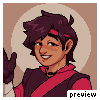 Valentin Halfbody icon/pixelart