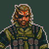 Punished "Venom" Snake icon/pixelart