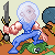 Spaceman Sam icon/pixelart