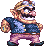 Wario "Brawl" icon/pixelart