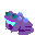 Nasty Water Spitting Frog icon/pixelart