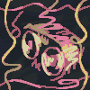 Curls icon/pixelart