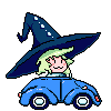 Whitch car icon/pixelart