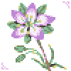 Wildflowers, 1-6 icon/pixelart