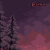 blanket of snow/pixelart